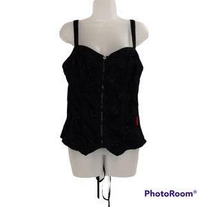 Tripp NYC lace up corset top